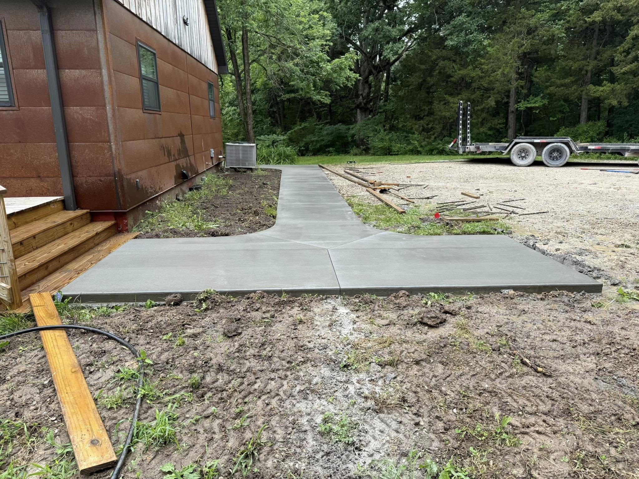 Sidewalk Construction
