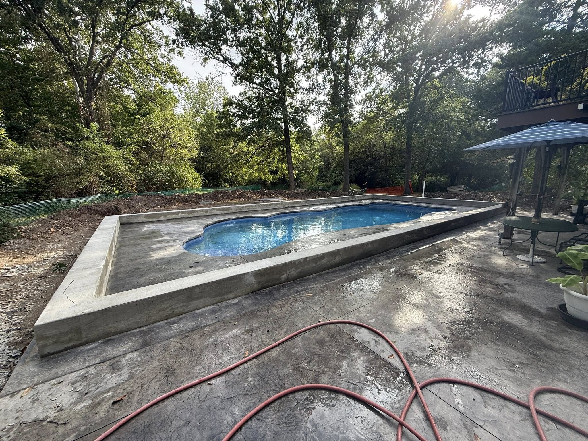 Pool Deck Construction